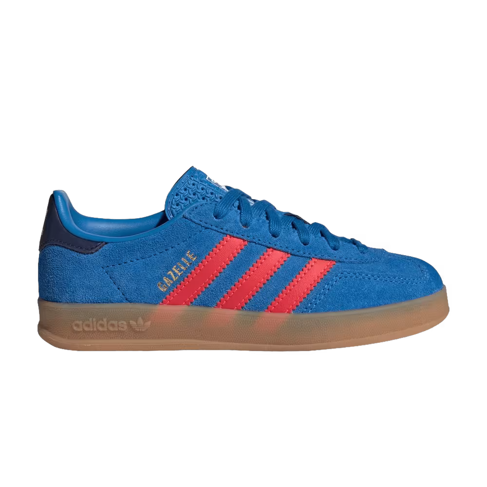 adidas Gazelle Indoor Little Kid Lucid Ray Blue