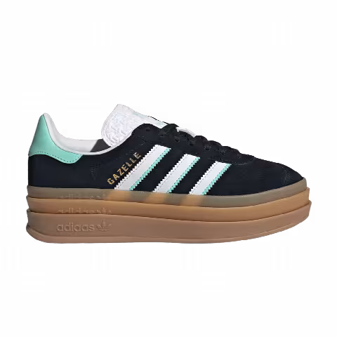 adidas Gazelle Bold J 'Core Black Cloud White Gum'