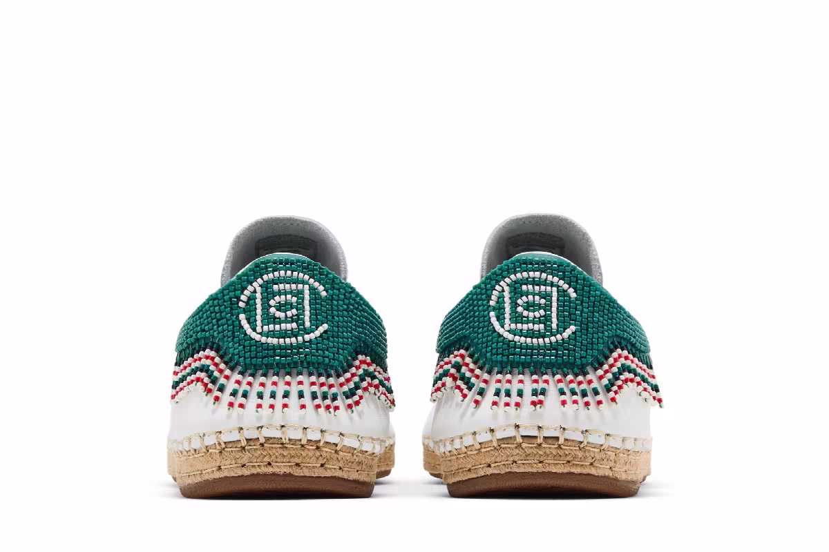 CLOT x adidas Stan Smith Espadrille Beaded, view 7