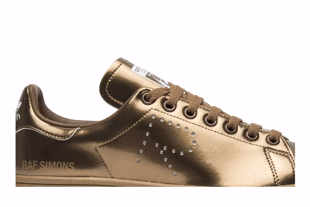 Raf Simons x adidas Stan Smith Copper Metallic, view 3
