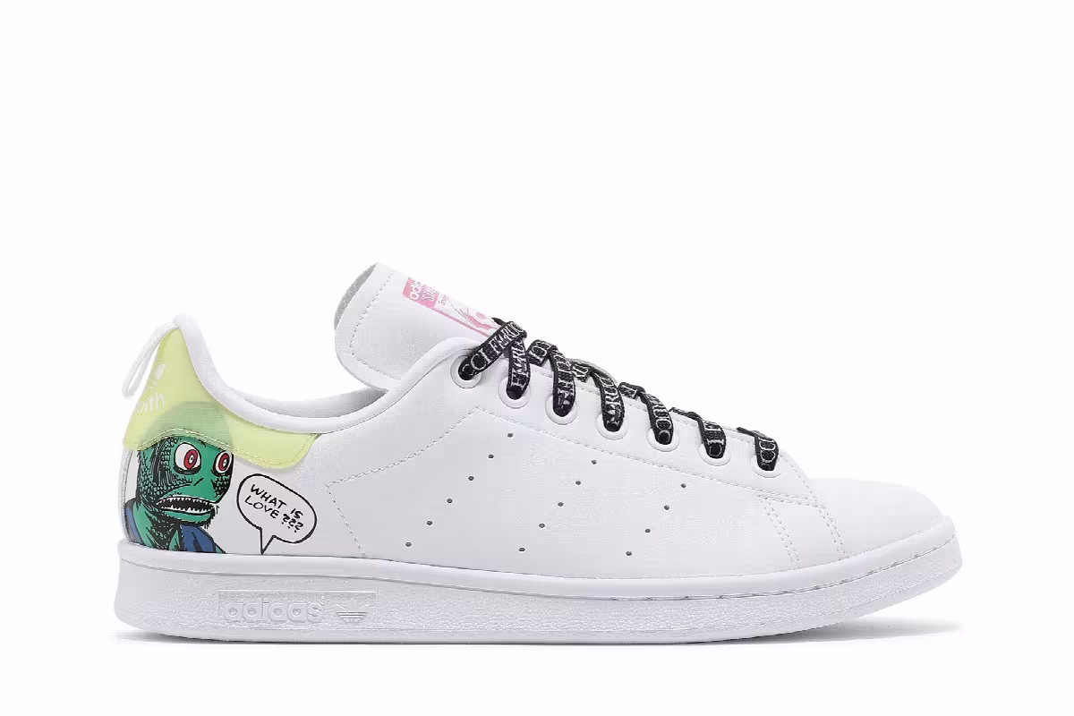 Fiorucci x adidas Stan Smith What Is Love?, view 2