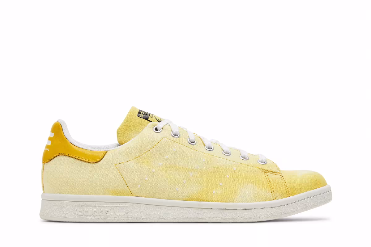 Pharrell x adidas Stan Smith Hu Holi Yellow, view 2