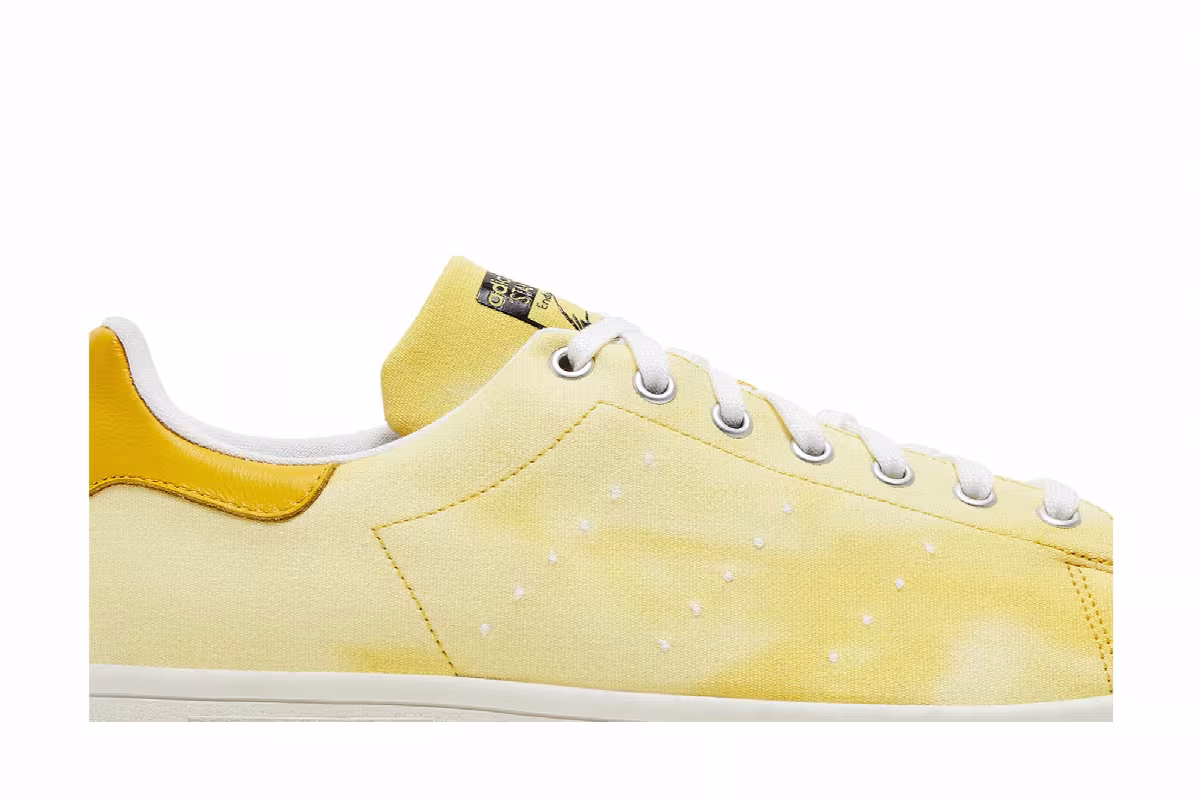 Pharrell x adidas Stan Smith Hu Holi Yellow, view 3