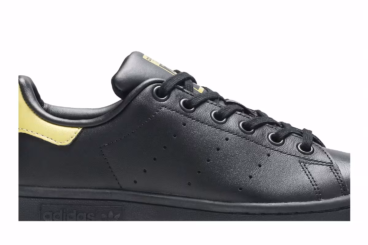 Adidas Stan Smith Black Gold, view 3