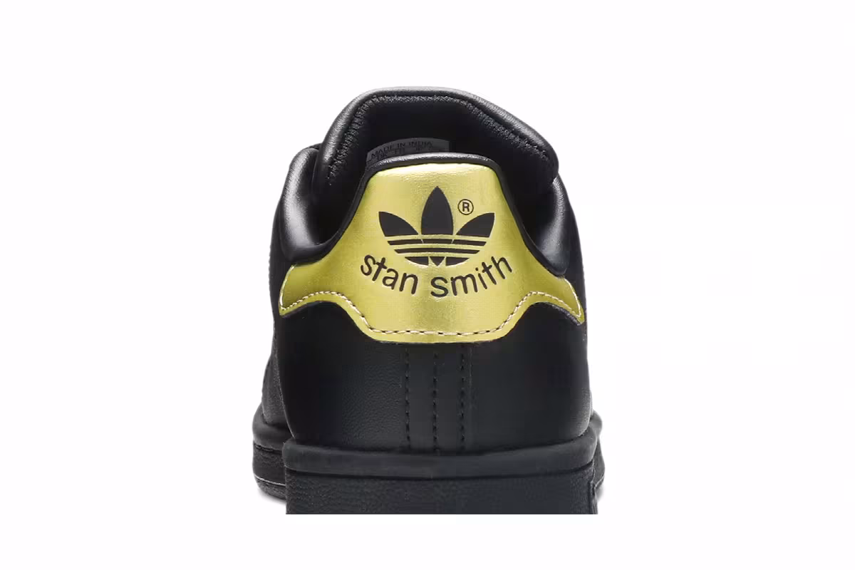 Adidas Stan Smith Black Gold, view 8