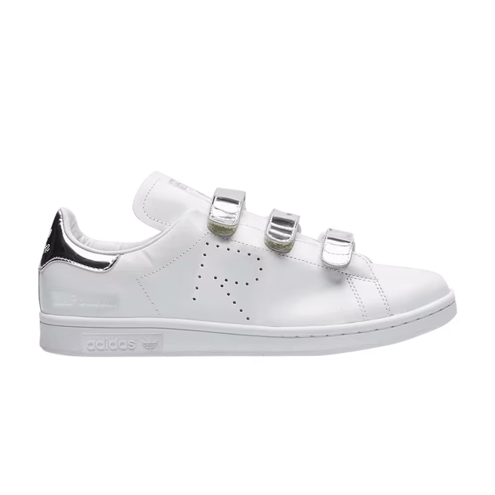 Raf Simons x adidas Stan Smith White Silver Metallic