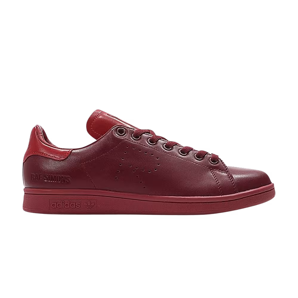 Raf Simons x adidas Stan Smith Burgundy