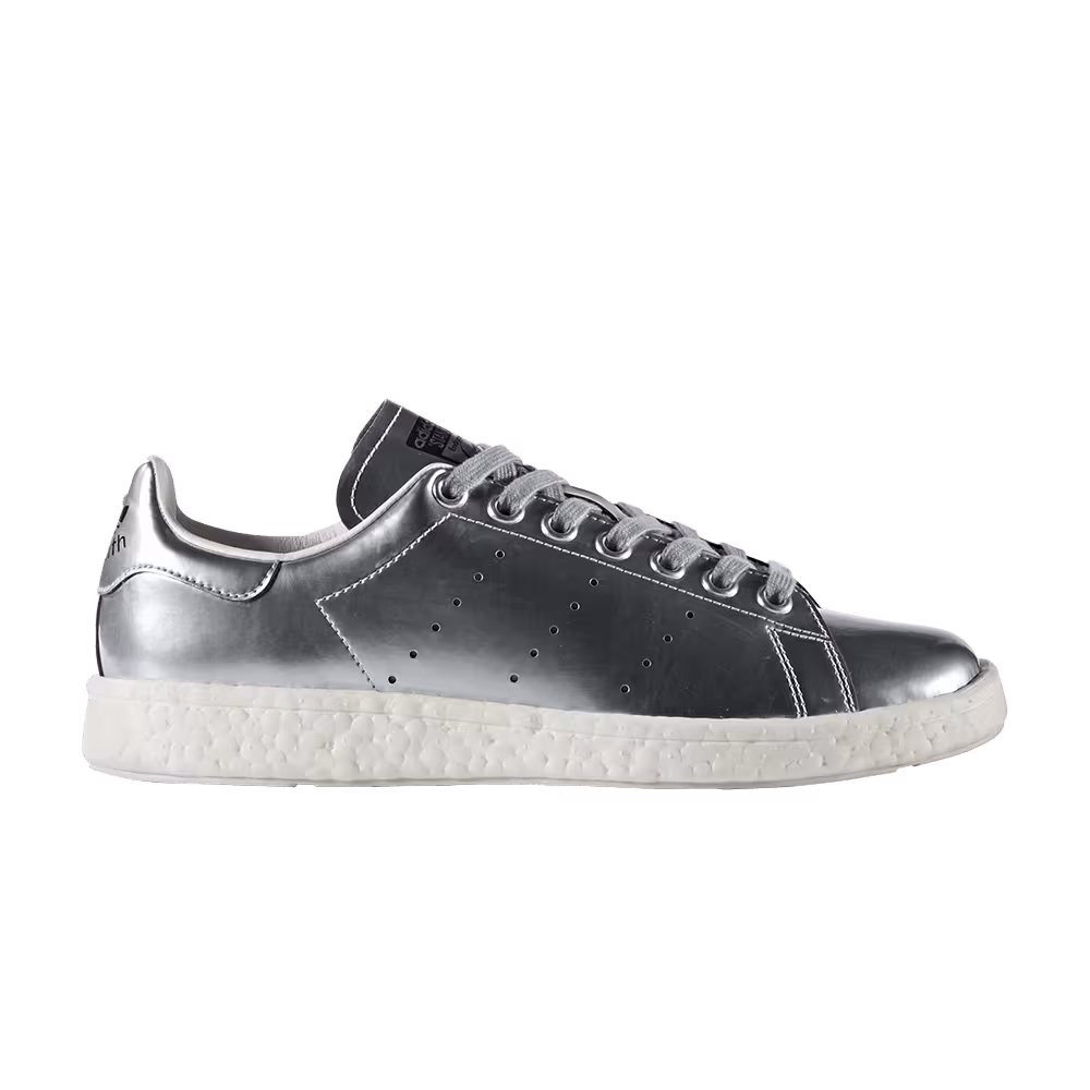 Adidas Women's Stan Smith Boost Metallic Silver