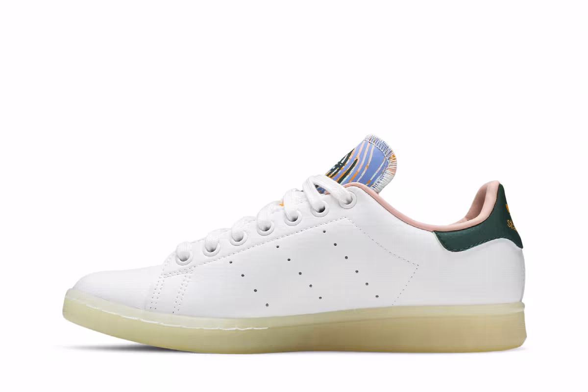 Adidas Women's Stan Smith White Collegiate Green, view 4