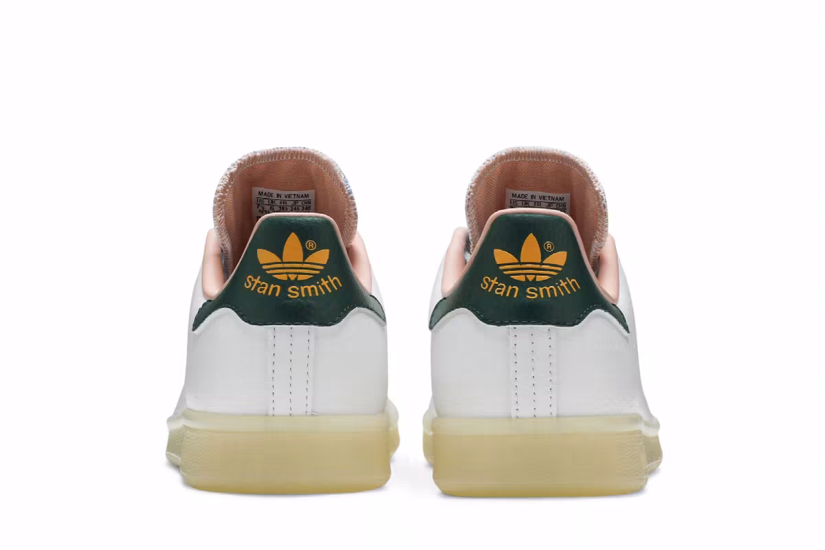 Adidas Women's Stan Smith White Collegiate Green, view 7