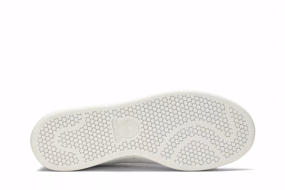 adidas Women's Stan Smith White Green, view 5