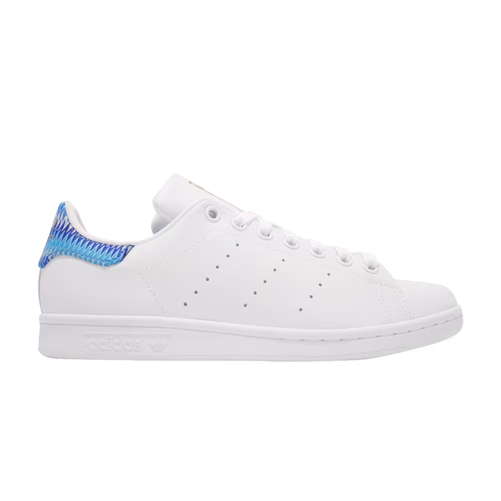 Adidas Women's Stan Smith White Blue