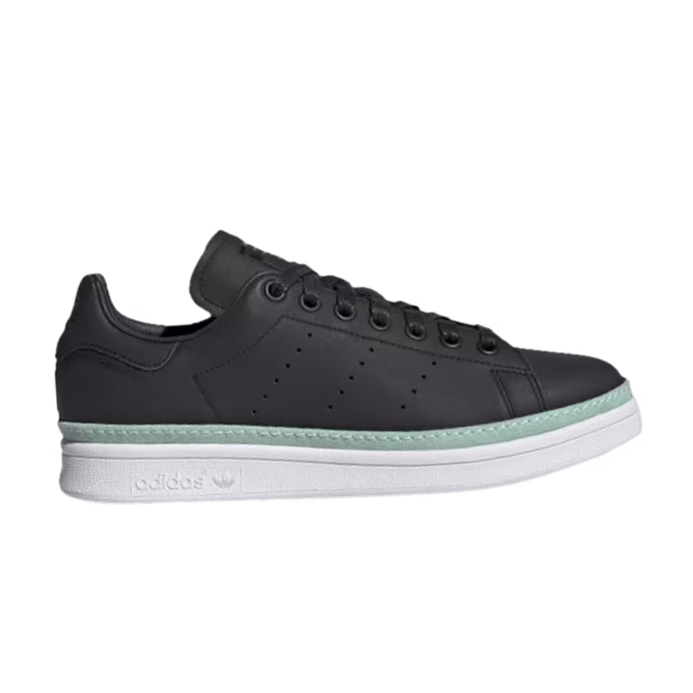 Adidas Women's Stan Smith New Bold Black Mint