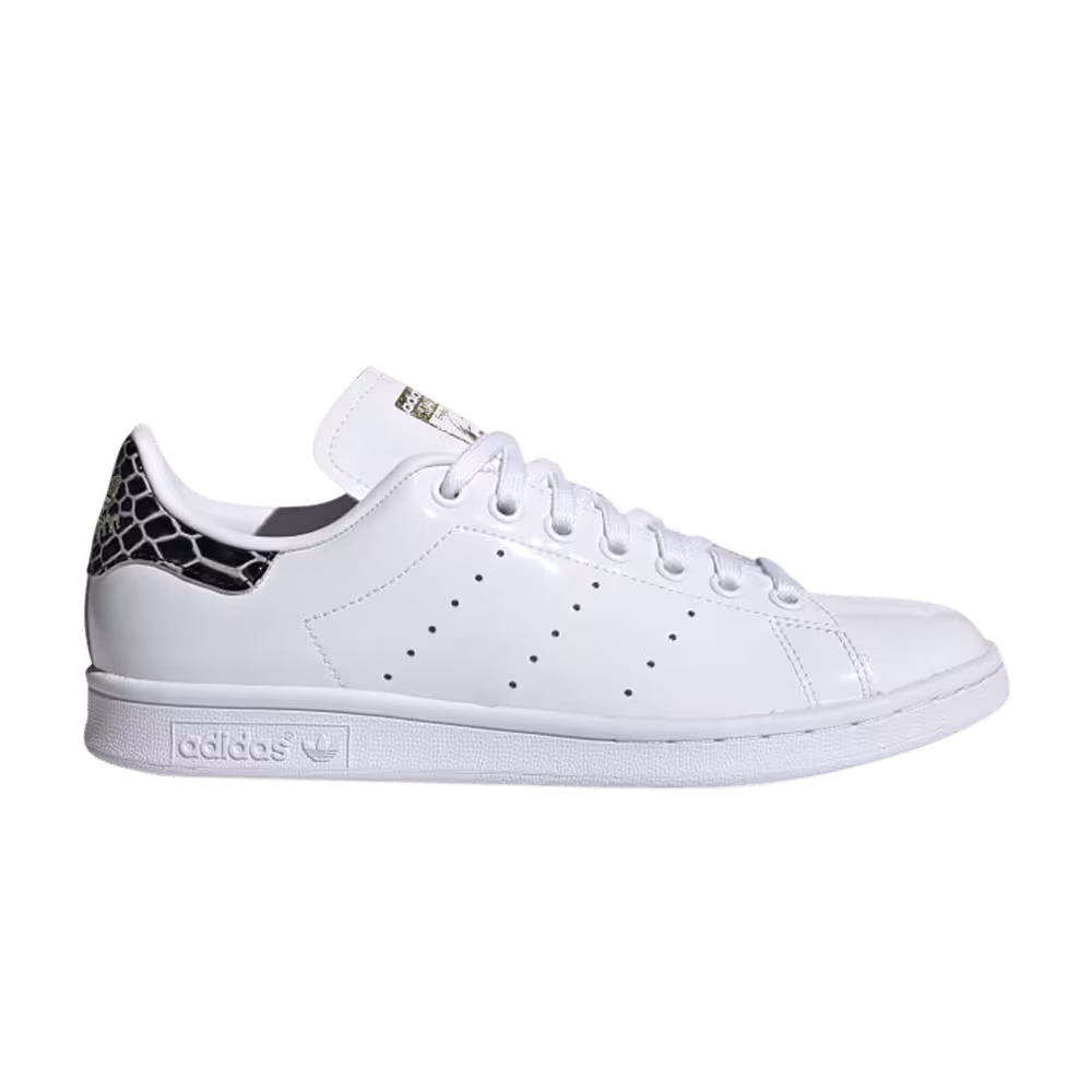 Adidas Women's Stan Smith Black Snakeskin