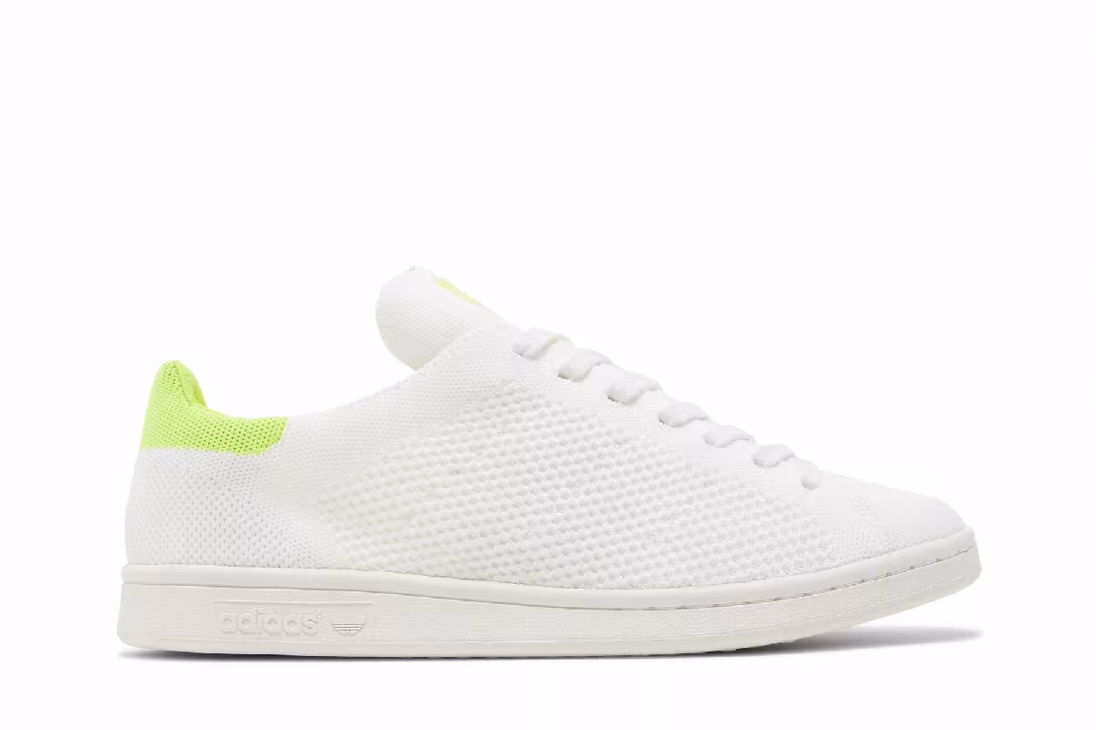 adidas Women's Stan Smith PK Solar Yellow, view 2