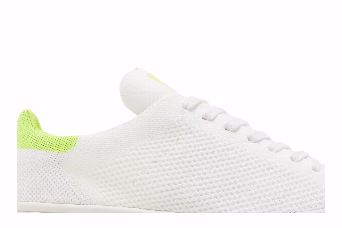 adidas Women's Stan Smith PK Solar Yellow, view 3