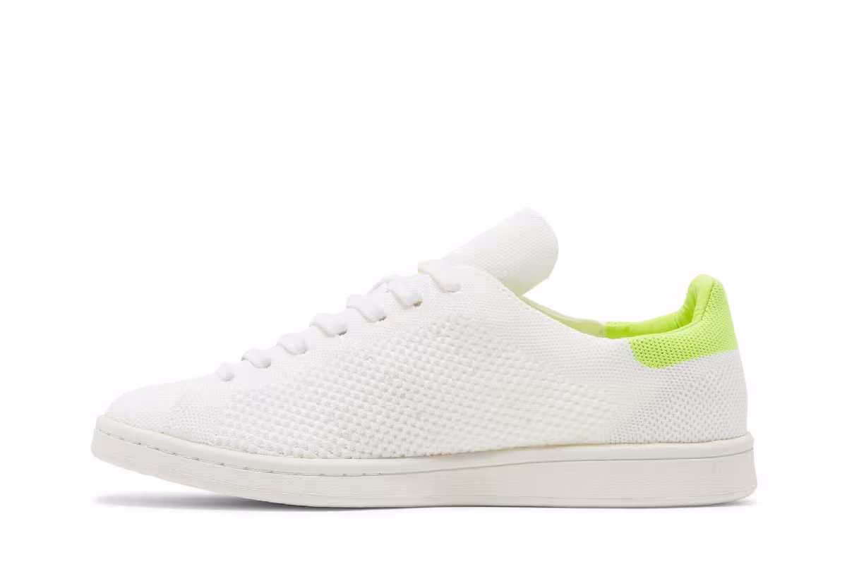 adidas Women's Stan Smith PK Solar Yellow, view 4