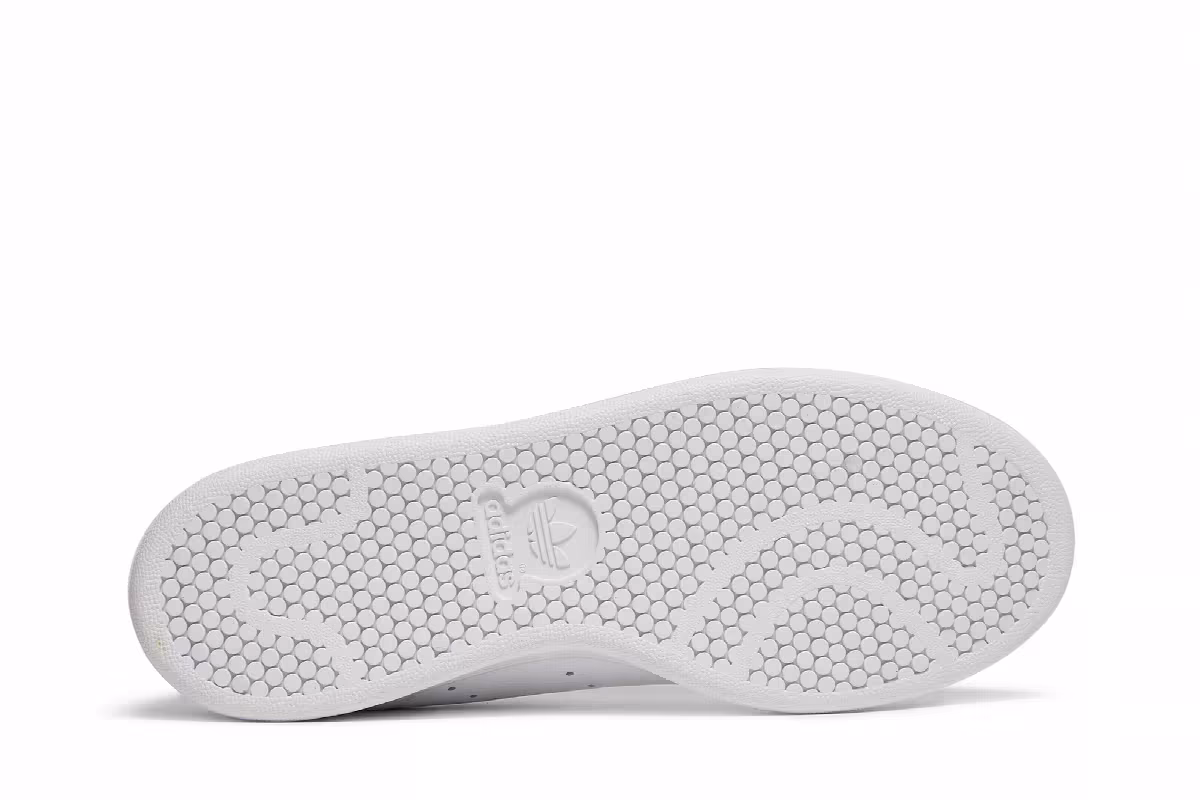 Adidas Women's Stan Smith White Easy Yellow, view 5