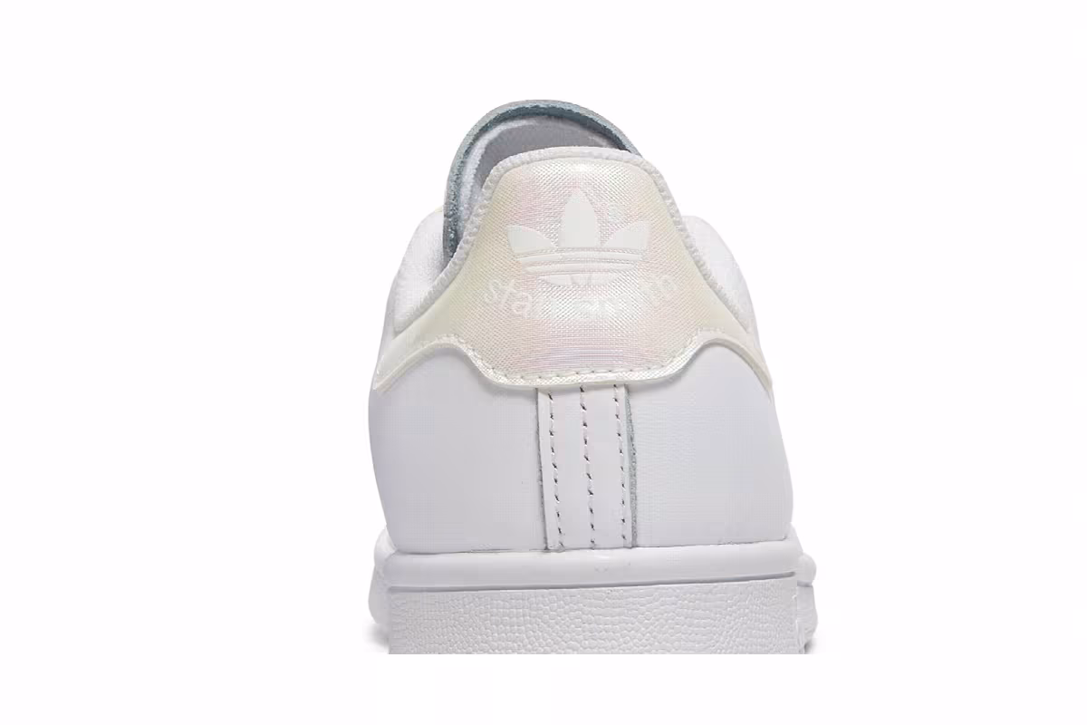 Adidas Women's Stan Smith White Easy Yellow, view 8