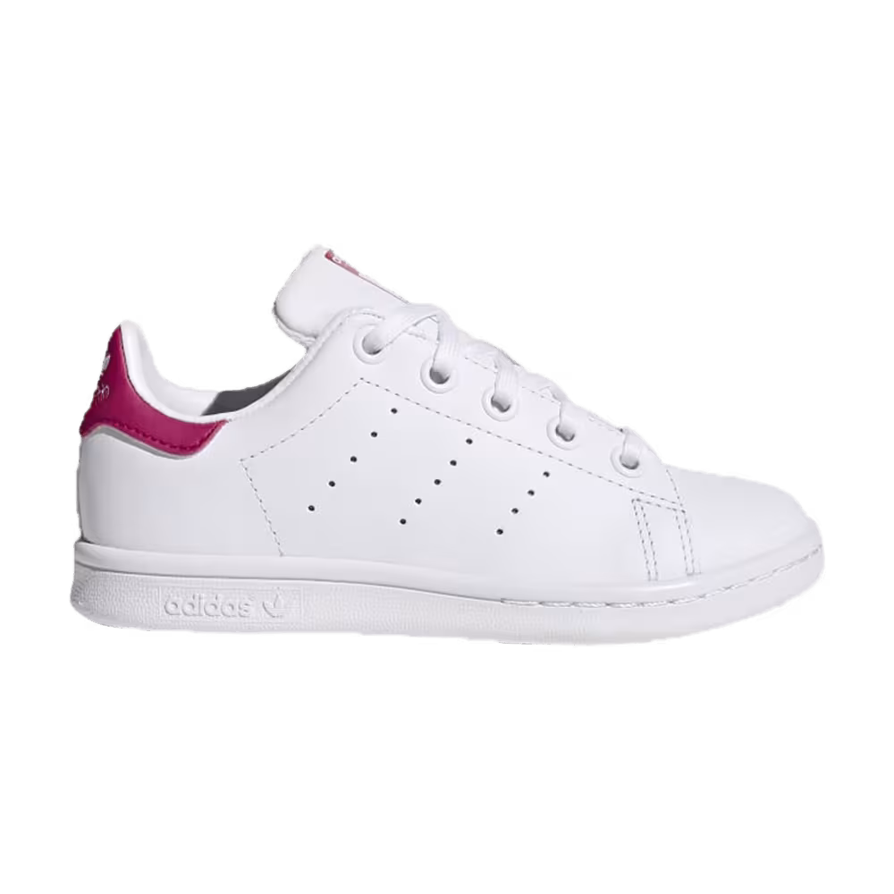 Adidas Stan Smith J White Bold Pink