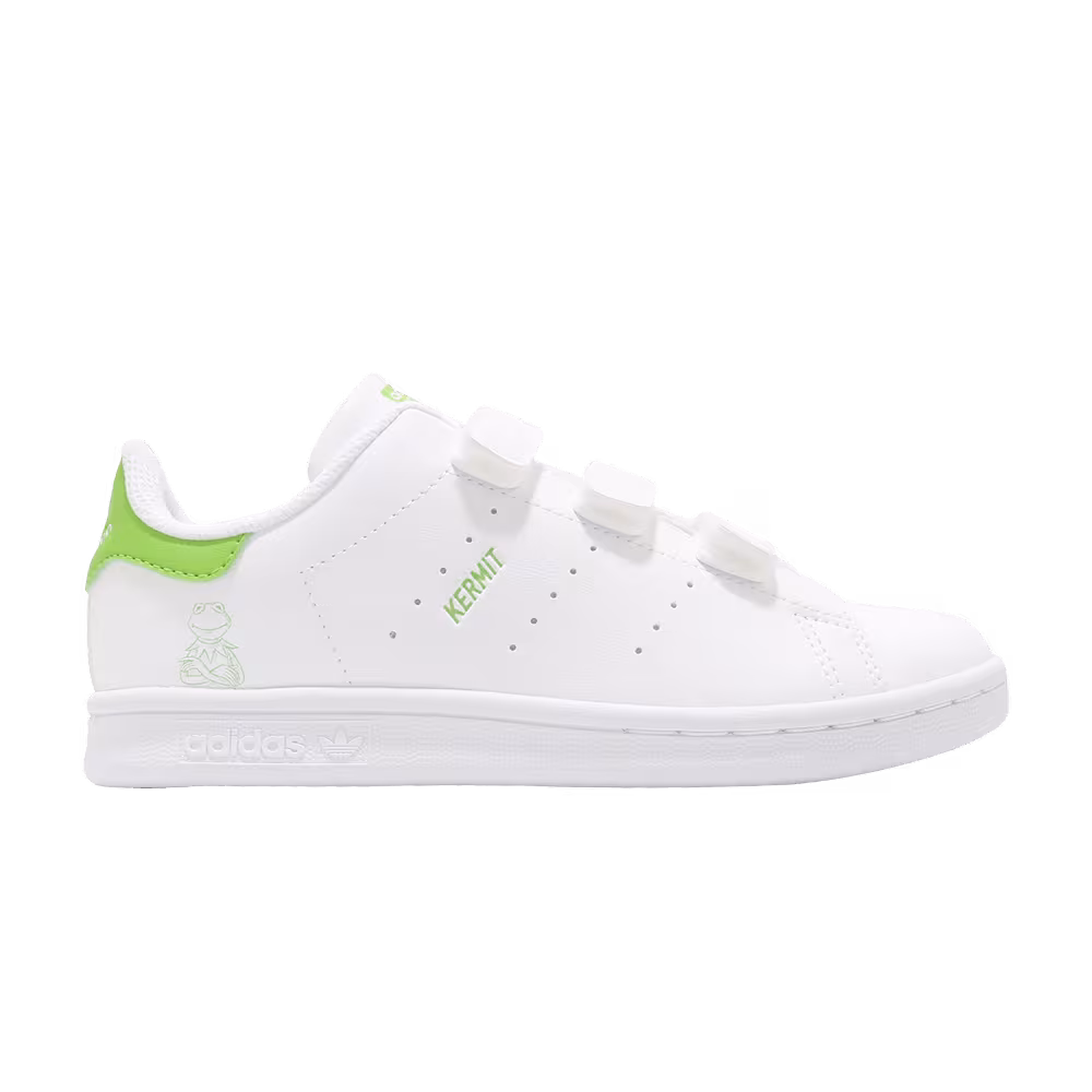 The Muppets x adidas Stan Smith Little Kid Kermit The Frog
