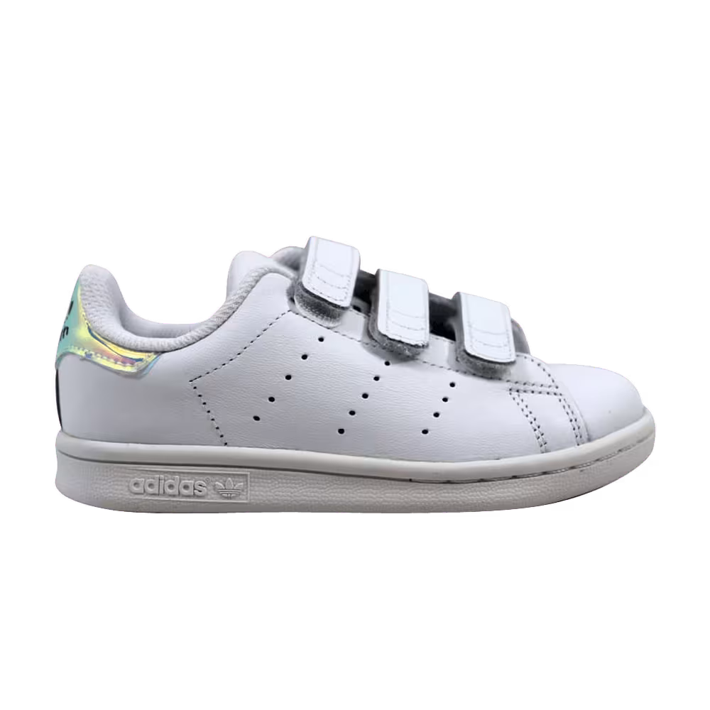 Adidas Stan Smith CF J Metallic White