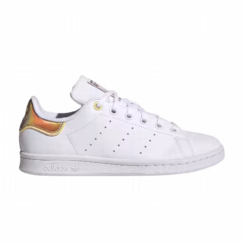 Adidas Stan Smith J 'Holo - White Almost Yellow'