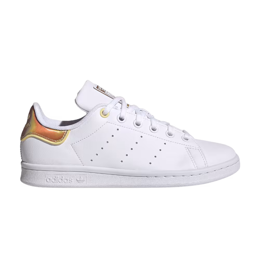 Adidas Stan Smith J Holo - White Almost Yellow