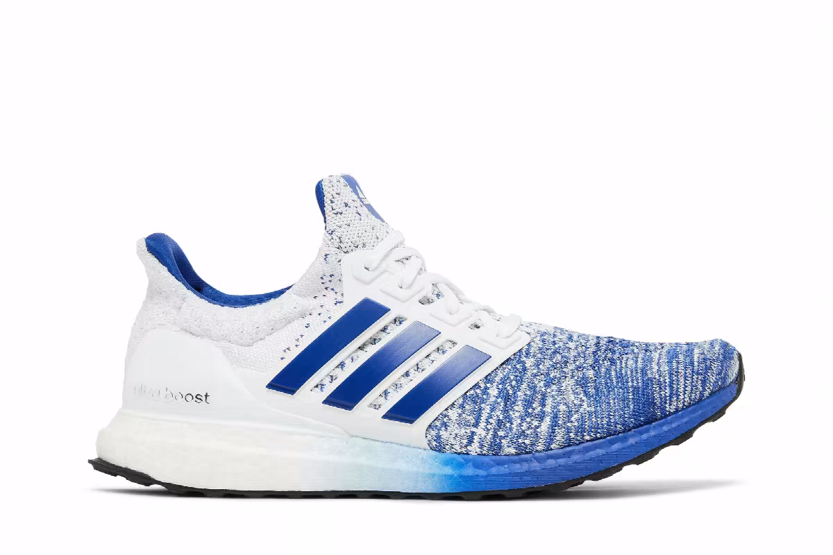 adidas UltraBoost 4.0 DNA White Bold Blue, view 2