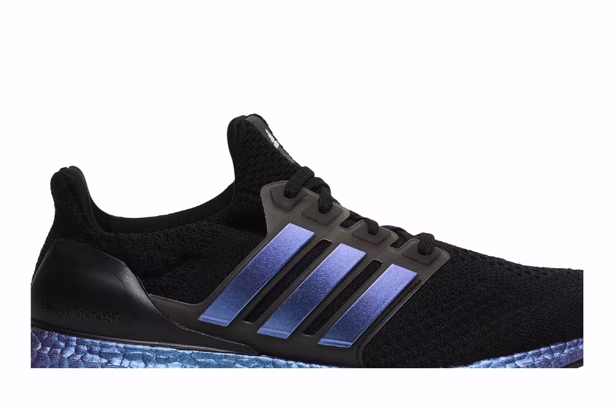 adidas UltraBoost 5.0 DNA Black Metallic Blue, view 3