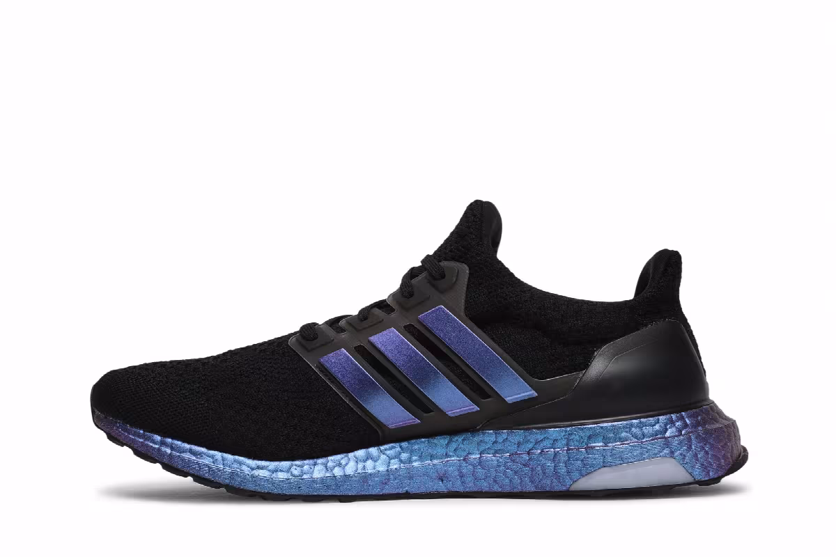 adidas UltraBoost 5.0 DNA Black Metallic Blue, view 4