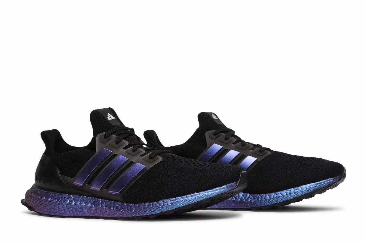 adidas UltraBoost 5.0 DNA Black Metallic Blue, view 9
