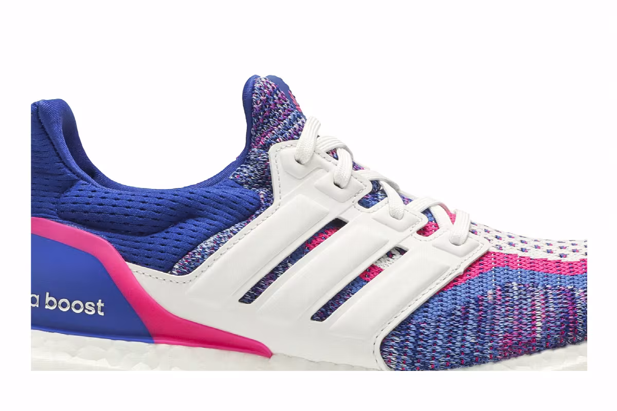 adidas UltraBoost 2.0 Blue Pink, view 3