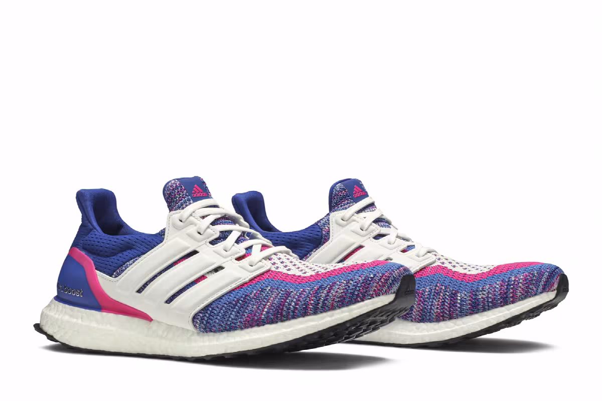 adidas UltraBoost 2.0 Blue Pink, view 9
