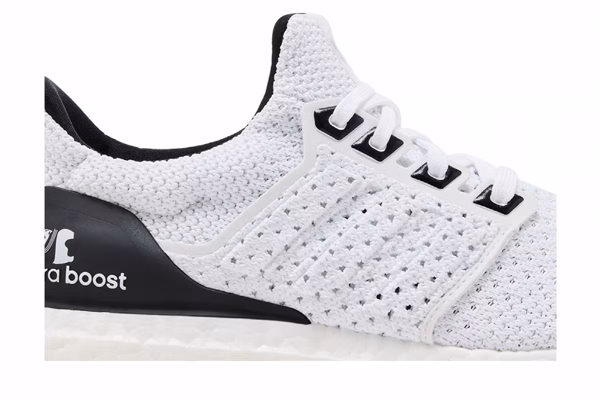 adidas UltraBoost Clima U White Black, view 3