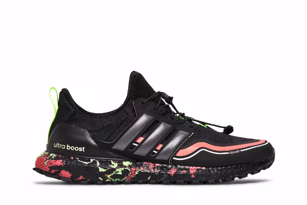 adidas UltraBoost Winter.Rdy DNA Black Signal Pink, view 2