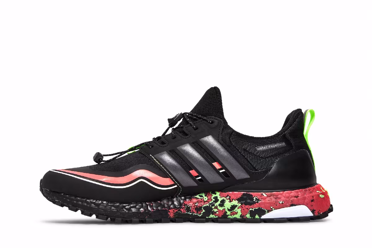 adidas UltraBoost Winter.Rdy DNA Black Signal Pink, view 4