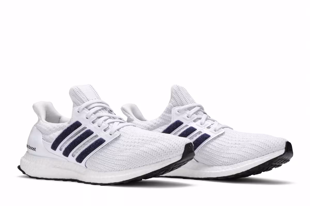 Adidas UltraBoost 4.0 White Collegiate Navy, view 9