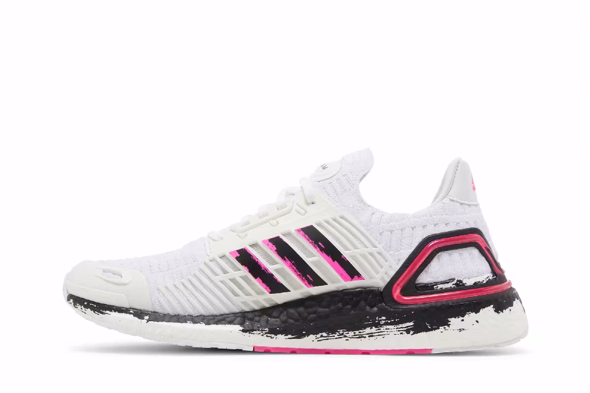 David Beckham x adidas UltraBoost CC_1 DNA White Shock Pink, view 4