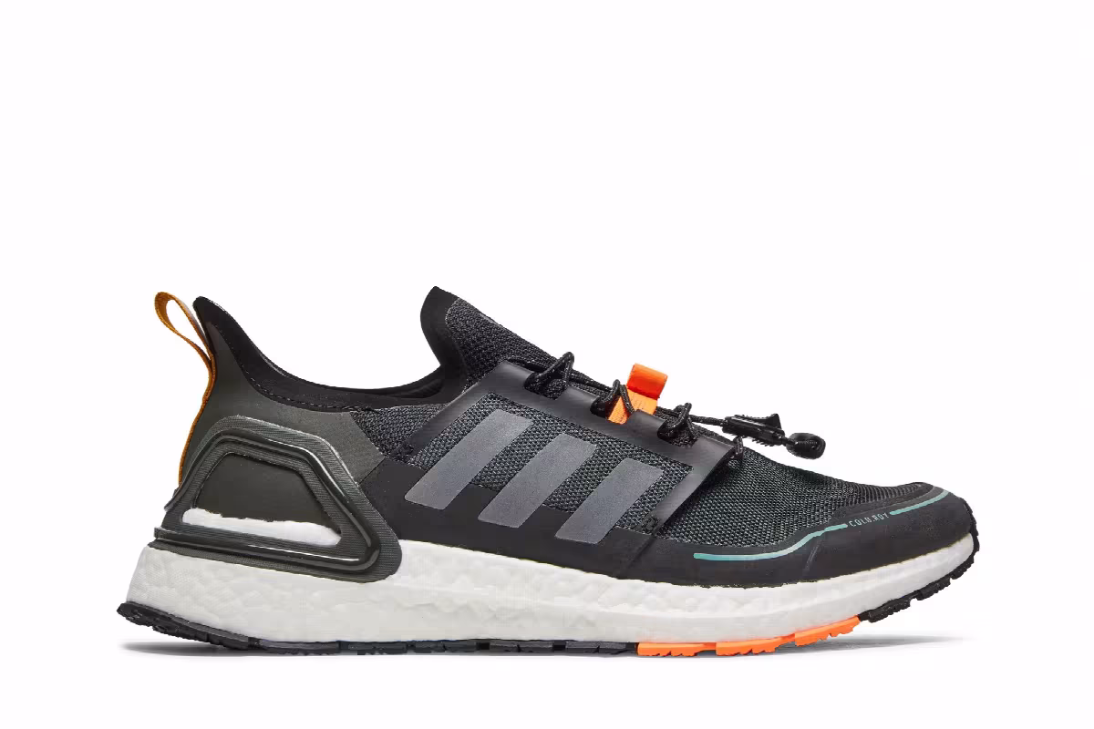 adidas UltraBoost Winter.Rdy Black Signal Orange, view 2