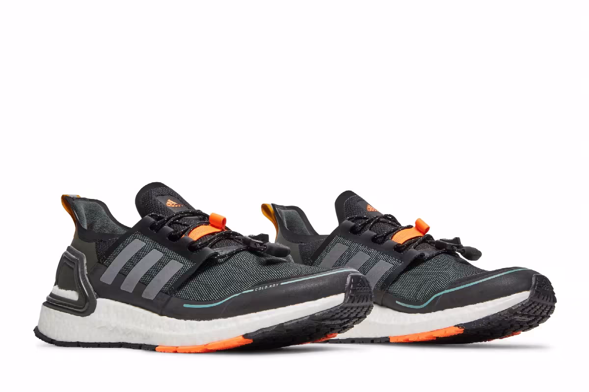 adidas UltraBoost Winter.Rdy Black Signal Orange, view 9