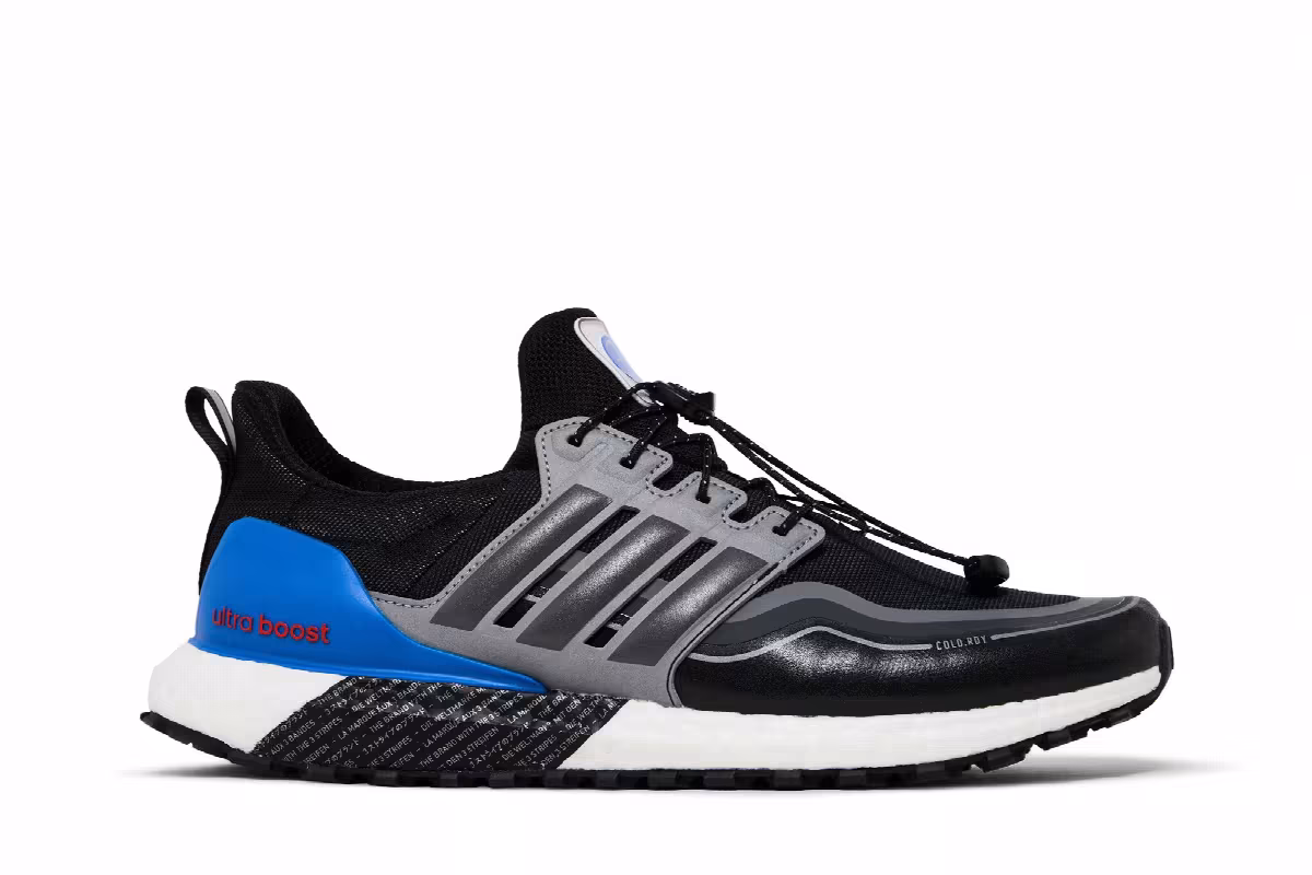 adidas UltraBoost Cold.RDY DNA Black Blue, view 2