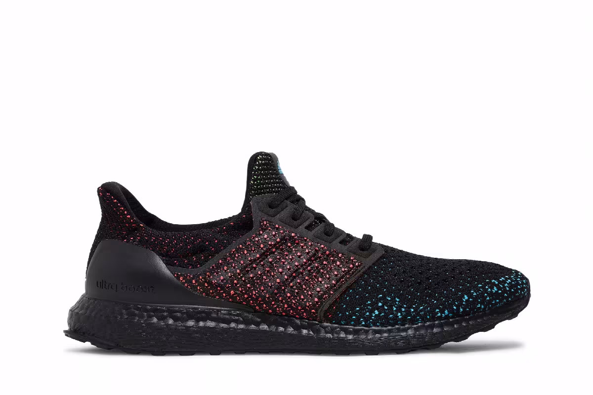 Adidas UltraBoost Clima Black Signal Cyan, view 2