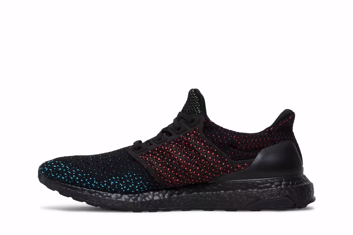 Adidas UltraBoost Clima Black Signal Cyan, view 4