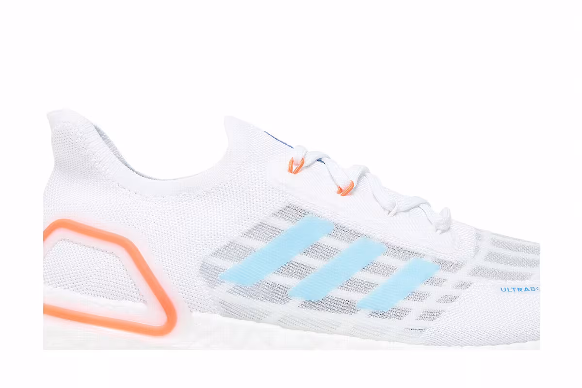adidas UltraBoost Summer.RDY White Blue Orange, view 3