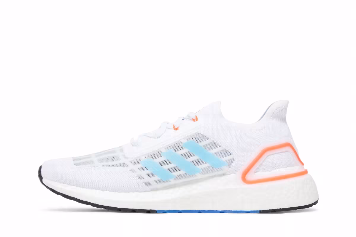 adidas UltraBoost Summer.RDY White Blue Orange, view 4