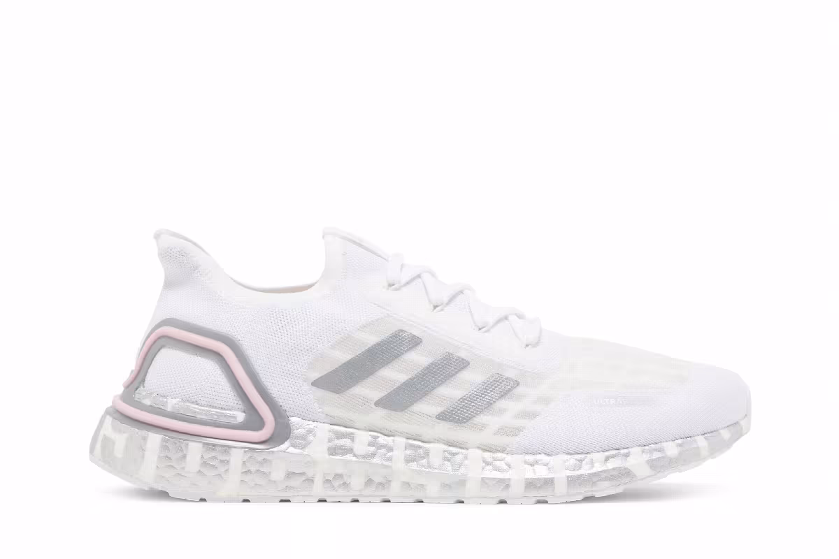David Beckham x adidas UltraBoost Summer.Rdy White Silver, view 2