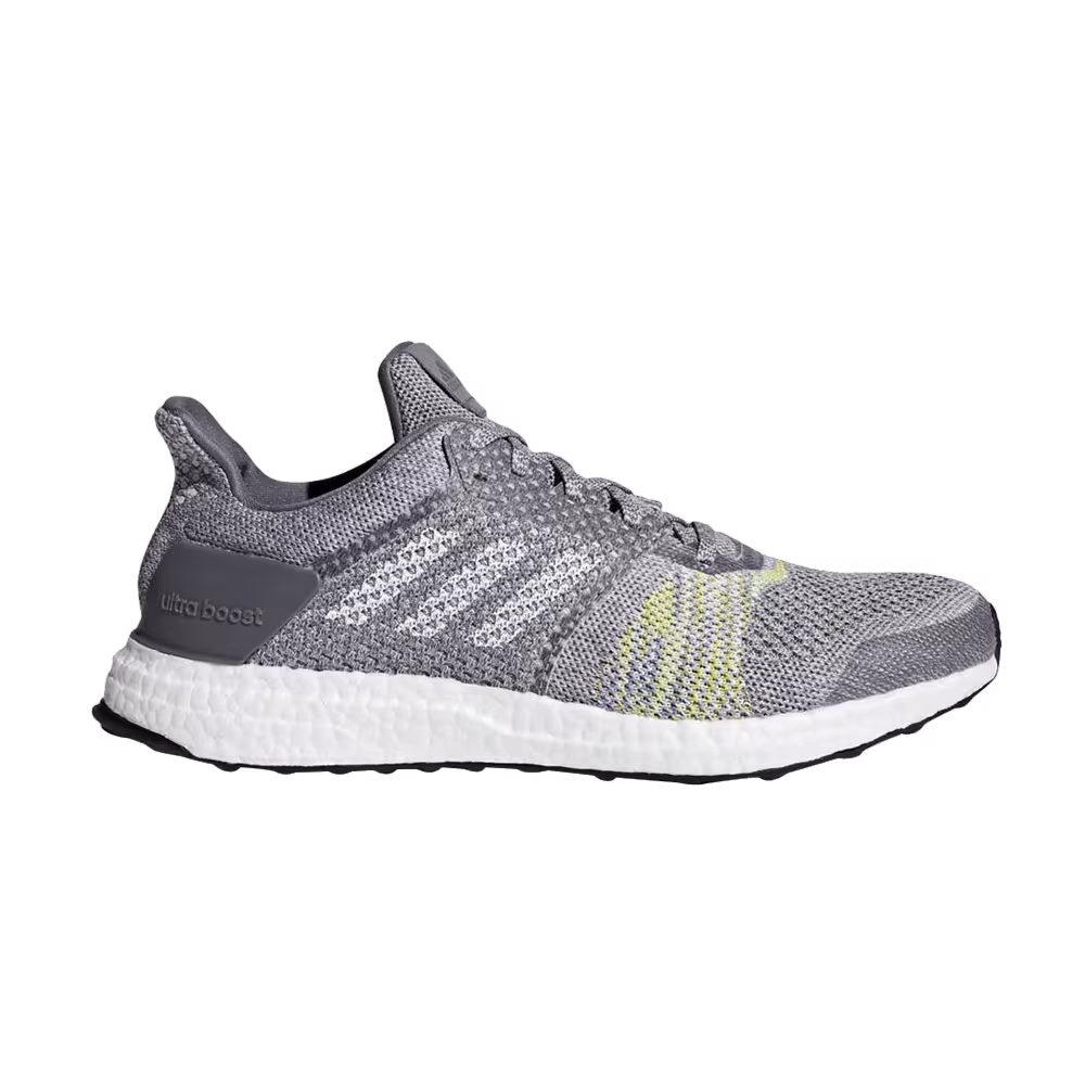 Adidas Ultraboost ST Grey Solar Slime