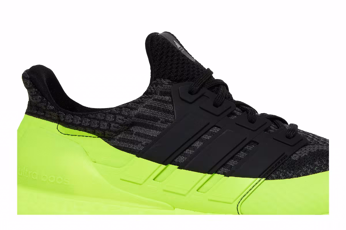 adidas UltraBoost 5.0 DNA Black Solar Yellow, view 3