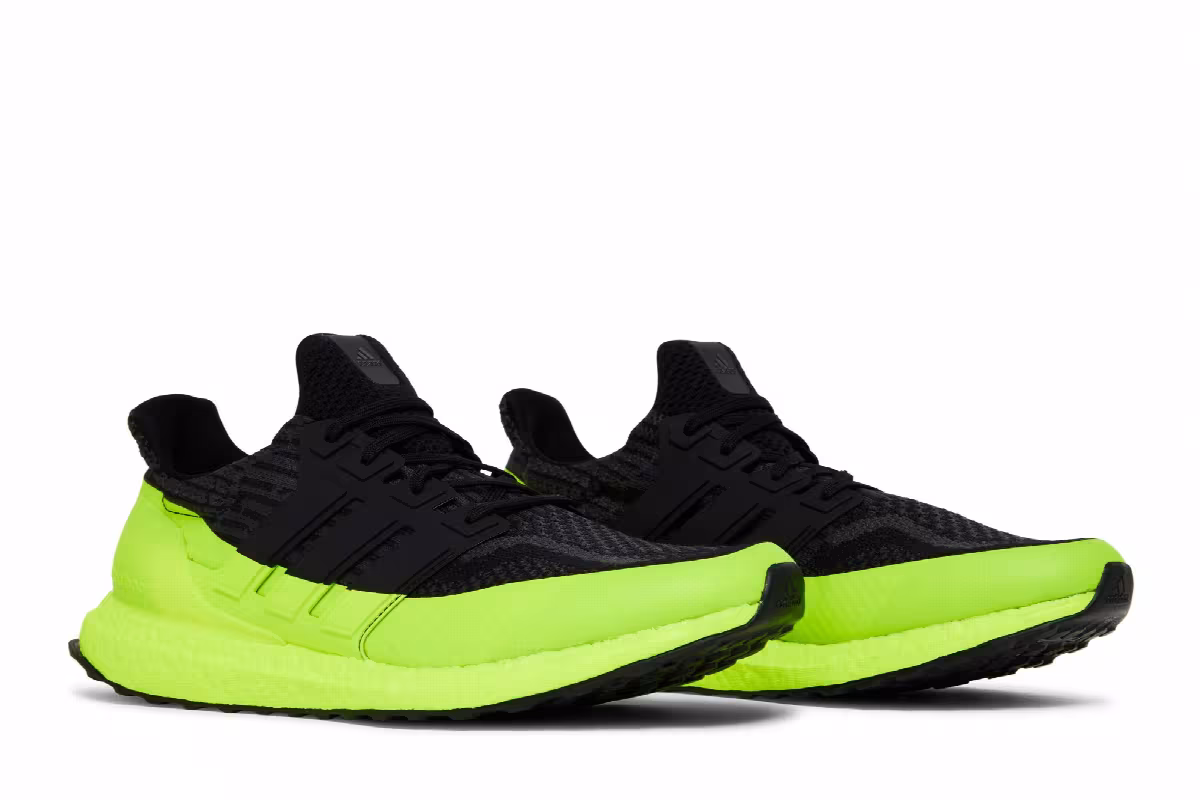 adidas UltraBoost 5.0 DNA Black Solar Yellow, view 9
